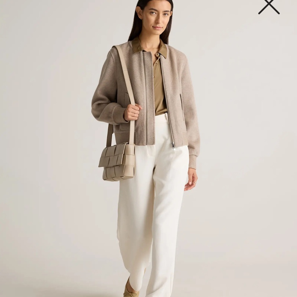 Quince Merino Wool Bomber Jacket - Picture 7 of 15